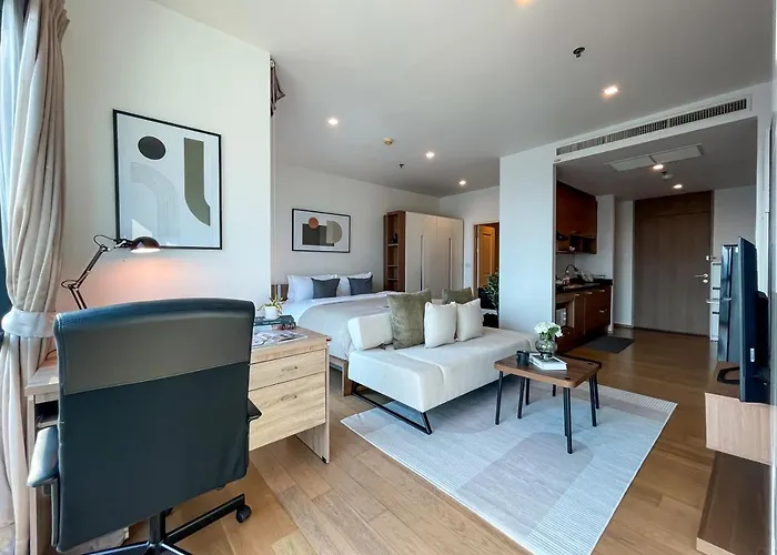250 M To Bts L Spacious 42 Sqm L Pool And Steam Appartement