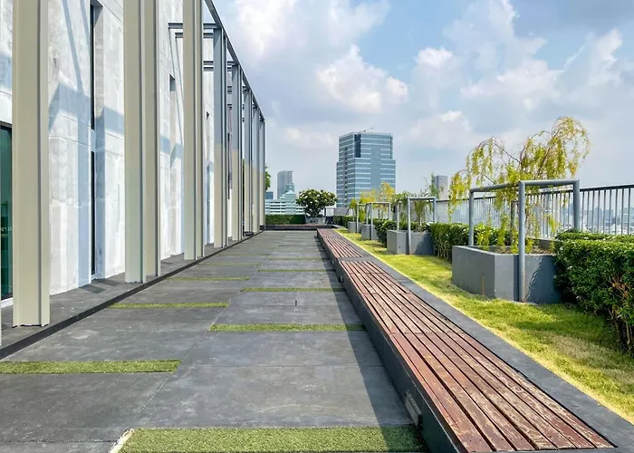 250 M To Bts L Spacious 42 Sqm L Pool And Steam Appartement Bangkok