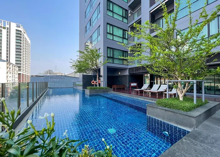 250 M To Bts L Spacious 42 Sqm L Pool And Steam Appartement *